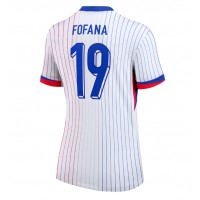 Frankrike Youssouf Fofana #19 Bortedrakt Dame EM 2024 Kortermet
